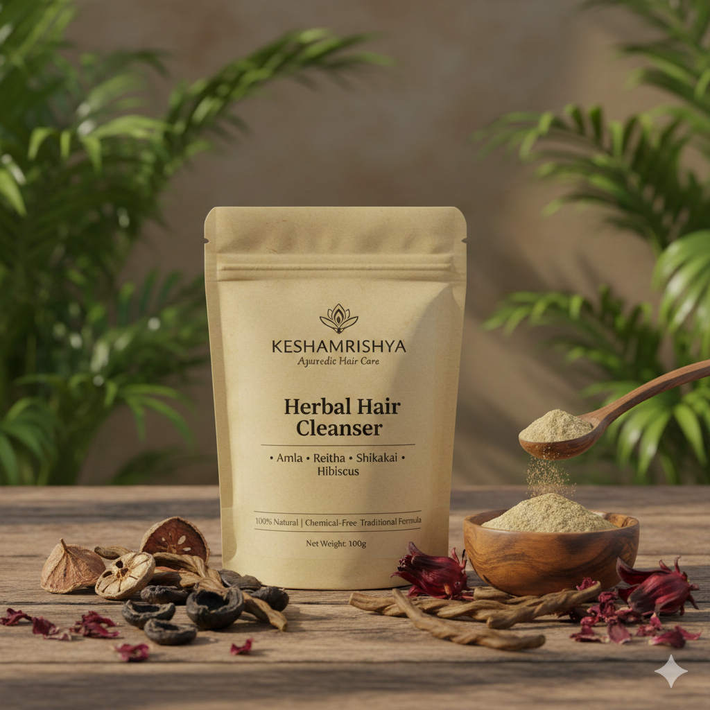 KESHAMRISHYA HERBAL SHAMPOO